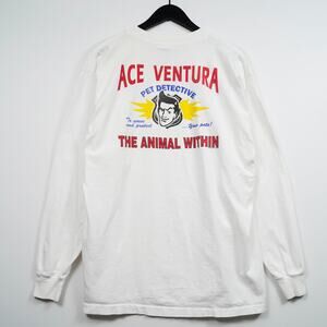 VTG 1995 Ace Ventura Pet Detective The Animal Within T-Shirt XL USA Jim Carrey